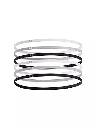 UNDER ARMOUR | Fasce per capelli UA Mini Elastic confezione da 6 | schwarz